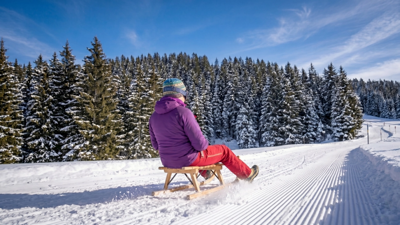 Luge de Sulwald à Isenfluf